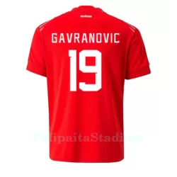 Sveitsi Mario Gavranovic 19 Pelipaita Miesten Koti MM-Kisat 2022 Sveitsi Mario Gavranovic 19 Pelipaita Miesten Koti MM-Kisat 2022
