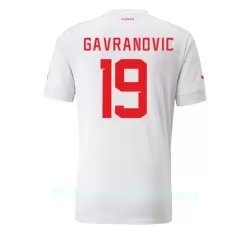Sveitsi Mario Gavranovic 19 Pelipaita Miesten Vieras MM-Kisat 2022 Sveitsi Mario Gavranovic 19 Pelipaita Miesten Vieras MM-Kisat 2022