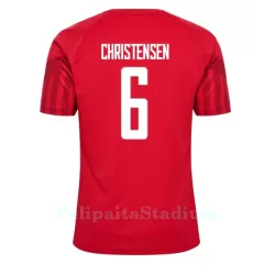 Tanska Andreas Christensen 6 Pelipaita Miesten Koti MM-Kisat 2022 Tanska Andreas Christensen 6 Pelipaita Miesten Koti MM-Kisat 2022