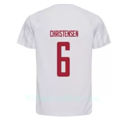 Tanska Andreas Christensen 6 Pelipaita Miesten Vieras MM-Kisat 2022 Tanska Andreas Christensen 6 Pelipaita Miesten Vieras MM-Kisat 2022