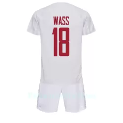 Tanska Daniel Wass 18 Pelipaita Lasten Vieras MM-Kisat 2022 Tanska Daniel Wass 18 Pelipaita Lasten Vieras MM-Kisat 2022