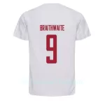 Tanska Martin Braithwaite 9 Pelipaita Miesten Vieras MM-Kisat 2022