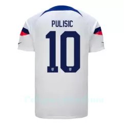 USA Christian Pulisic 10 Pelipaita Miesten Koti MM-Kisat 2022 USA Christian Pulisic 10 Pelipaita Miesten Koti MM-Kisat 2022