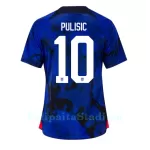 USA Christian Pulisic 10 Pelipaita Naisten Vieras MM-Kisat 2022