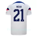 USA Timothy Weah 21 Pelipaita Miesten Koti MM-Kisat 2022