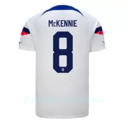 USA Weston McKennie 8 Pelipaita Miesten Koti MM-Kisat 2022 USA Weston McKennie 8 Pelipaita Miesten Koti MM-Kisat 2022