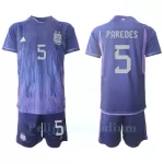 Argentiina Leandro Paredes 5 Pelipaita Lasten Vieras MM-Kisat 2022