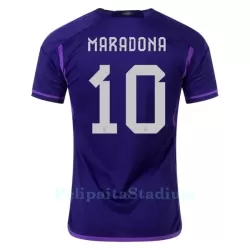 Argentiina Maradona 10 Pelipaita Miesten Vieras MM-Kisat 2022 Argentiina Maradona 10 Pelipaita Miesten Vieras MM-Kisat 2022