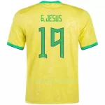 Brasilia G. JESUS 19 Pelipaita Miesten Koti MM-Kisat 2022
