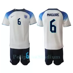 Englanti Harry Maguire 6 Pelipaita Lasten Koti MM-Kisat 2022 Englanti Harry Maguire 6 Pelipaita Lasten Koti MM-Kisat 2022