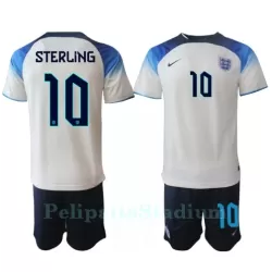 Englanti Raheem Sterling 10 Pelipaita Lasten Koti MM-Kisat 2022 Englanti Raheem Sterling 10 Pelipaita Lasten Koti MM-Kisat 2022