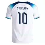 Englanti STERLING 10 Pelipaita Miesten Koti MM-Kisat 2022