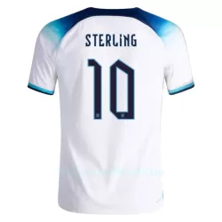 Englanti STERLING 10 Pelipaita Miesten Koti MM-Kisat 2022 Englanti STERLING 10 Pelipaita Miesten Koti MM-Kisat 2022