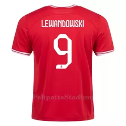 Puola LEWANDOWSKI 9 Pelipaita Miesten Vieras MM-Kisat 2022 Puola LEWANDOWSKI 9 Pelipaita Miesten Vieras MM-Kisat 2022