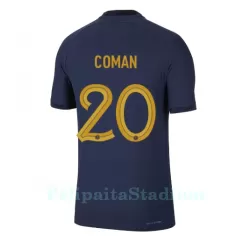 Ranska Kingsley Coman 20 Pelipaita Miesten Koti MM-Kisat 2022