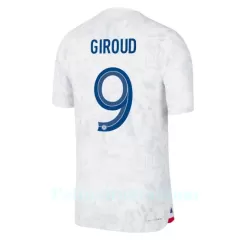 Ranska Olivier Giroud 9 Pelipaita Miesten Vieras MM-Kisat 2022 Ranska Olivier Giroud 9 Pelipaita Miesten Vieras MM-Kisat 2022