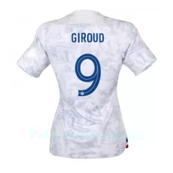 Ranska Olivier Giroud 9 Pelipaita Naisten Vieras MM-Kisat 2022 Ranska Olivier Giroud 9 Pelipaita Naisten Vieras MM-Kisat 2022