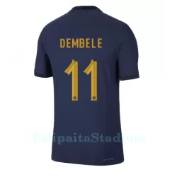 Ranska Ousmane Dembele 11 Pelipaita Miesten Koti MM-Kisat 2022