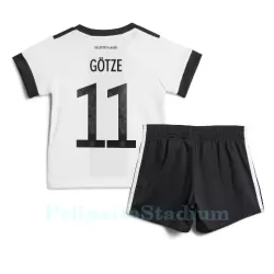 Saksa Mario Gotze 11 Pelipaita Lasten Koti MM-Kisat 2022 Saksa Mario Gotze 11 Pelipaita Lasten Koti MM-Kisat 2022