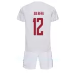 Tanska Kasper Dolberg 12 Pelipaita Lasten Vieras MM-Kisat 2022