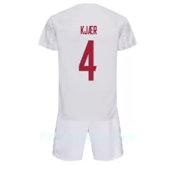 Tanska Simon Kjaer 4 Pelipaita Lasten Vieras MM-Kisat 2022 Tanska Simon Kjaer 4 Pelipaita Lasten Vieras MM-Kisat 2022