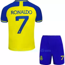 Al-Nassr FC Ronaldo 7 Pelipaita Lasten Koti 2022-23 Al-Nassr FC Ronaldo 7 Pelipaita Lasten Koti 2022-23