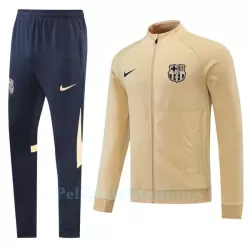 Barcelona Creamy Miesten Harjoittelu Verryttelypuku 2022-23 Keltainen Barcelona Creamy Miesten Harjoittelu Verryttelypuku 2022-23 Keltainen