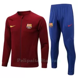 Barcelona Miesten Harjoittelu Verryttelypuku 2022-23 Punainen Barcelona Miesten Harjoittelu Verryttelypuku 2022-23 Punainen