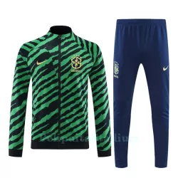 Brasilia Miesten Harjoittelutakkipuvut 2022 Vihreä Musta Brasilia Miesten Harjoittelutakkipuvut 2022 Vihreä Musta