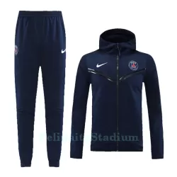 Paris Saint-Germain Miesten Treenitakkihupparit 2022-23 Laivasto Paris Saint-Germain Miesten Treenitakkihupparit 2022-23 Laivasto