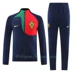 Portugali Miesten Harjoittelutakkipuvut 2022 Laivasto