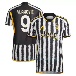 Juventus Vlahovic 9 Pelipaita Miesten Koti 2023-2024 Juventus Vlahovic 9 Pelipaita Miesten Koti 2023-2024