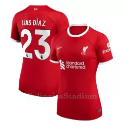 Liverpool Luis Diaz 23 Pelipaita Naisten Koti 2023-2024 Liverpool Luis Diaz 23 Pelipaita Naisten Koti 2023-2024
