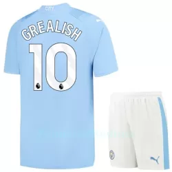 Manchester City Grealish 10 Pelipaita Lasten Koti 2023-2024 Manchester City Grealish 10 Pelipaita Lasten Koti 2023-2024