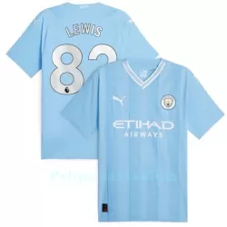 Manchester City Lewis 82 Pelipaita Miesten Koti 2023-2024 Manchester City Lewis 82 Pelipaita Miesten Koti 2023-2024