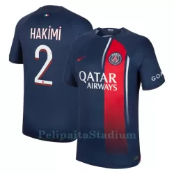 Paris Saint-Germain Hakimi 2 Pelipaita Miesten Koti 2023-2024 Paris Saint-Germain Hakimi 2 Pelipaita Miesten Koti 2023-2024