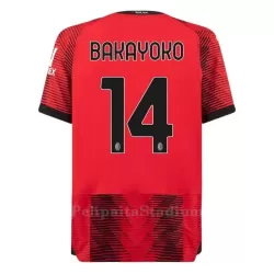 AC Milan Bakayoko 14 Pelipaita Miesten Koti 2023-2024 AC Milan Bakayoko 14 Pelipaita Miesten Koti 2023-2024
