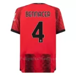 AC Milan Bennacer 4 Pelipaita Miesten Koti 2023-2024