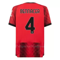 AC Milan Bennacer 4 Pelipaita Miesten Koti 2023-2024 AC Milan Bennacer 4 Pelipaita Miesten Koti 2023-2024