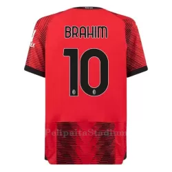 AC Milan Brahim 10 Pelipaita Miesten Koti 2023-2024 AC Milan Brahim 10 Pelipaita Miesten Koti 2023-2024