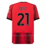 AC Milan Dest 21 Pelipaita Miesten Koti 2023-2024