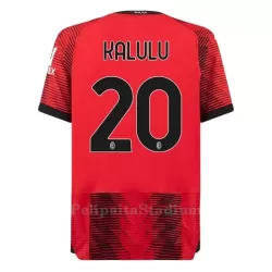 AC Milan Kalulu 20 Pelipaita Miesten Koti 2023-2024 AC Milan Kalulu 20 Pelipaita Miesten Koti 2023-2024