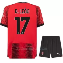AC Milan R. Leao 17 Pelipaita Lasten Koti 2023-2024 AC Milan R. Leao 17 Pelipaita Lasten Koti 2023-2024