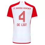 FC Bayern München De Ligt 4 Pelipaita Miesten Koti 2023-2024
