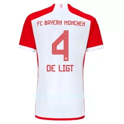 FC Bayern München De Ligt 4 Pelipaita Miesten Koti 2023-2024 FC Bayern München De Ligt 4 Pelipaita Miesten Koti 2023-2024