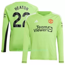 Manchester United Heaton 22 Maalivahdin Pelipaita Miesten Koti 2023-2024 Pitkähihainen Manchester United Heaton 22 Maalivahdin Pelipaita Miesten Koti 2023-2024 Pitkähihainen