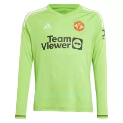 Manchester United Heaton 22 Maalivahdin Pelipaita Miesten Koti 2023-2024 Pitkähihainen