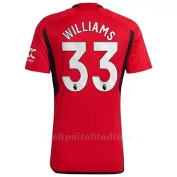 Manchester United Williams 33 Pelipaita Miesten Koti 2023-2024