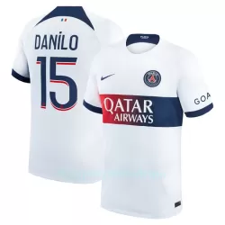 Paris Saint-Germain Danilo 15 Pelipaita Miesten Vieras 2023-2024 Paris Saint-Germain Danilo 15 Pelipaita Miesten Vieras 2023-2024