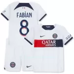 Paris Saint-Germain Fabian 8 Pelipaita Lasten Vieras 2023-2024